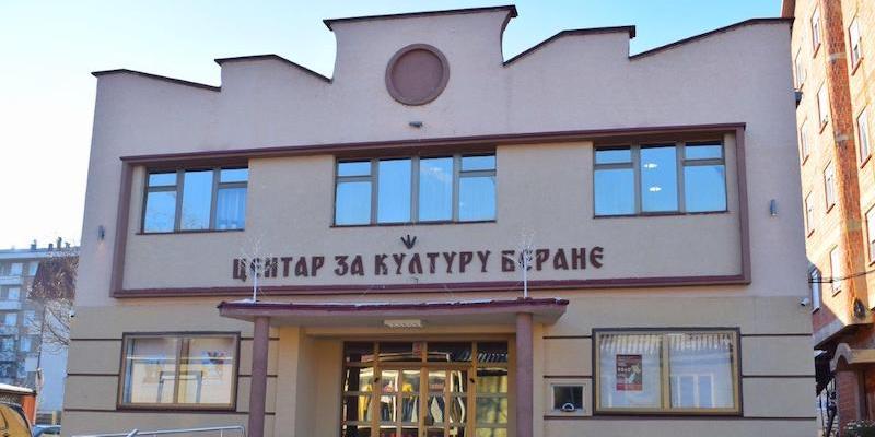 The work in the Municipal Cultural Center of the Municipality of Berane